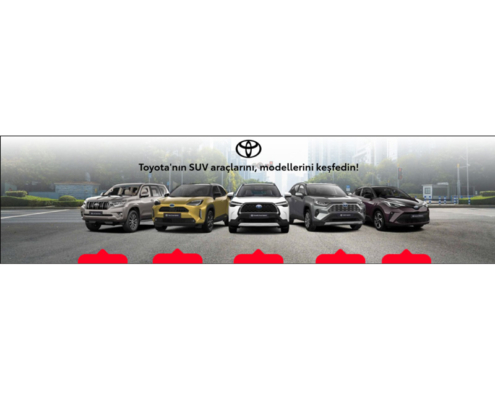 Toyota SUV Rich Media Banner